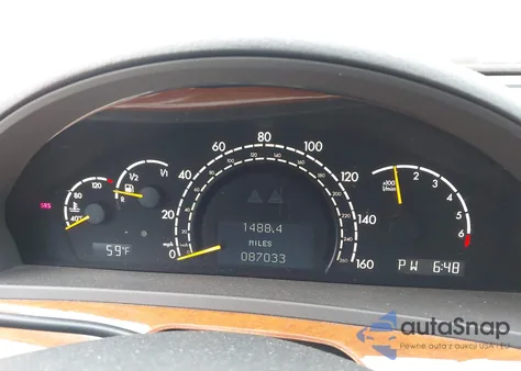 2000 Mercedes-Benz S 430 из США, поврежденный, VIN WDBNG70J2YA063852